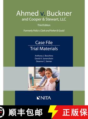 预订 Ahmed v. Buckner and Cooper & Stewart, LLC : Case File, Trial Materials [9781601568410]