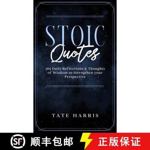 【3-4周达】精装 Stoic Quotes: 365 Daily Reflections & Thoughts  of Wisdom to Strengthen your Pers... [9781922346414]