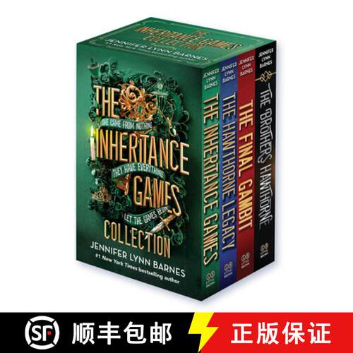 【3-4周达】The Inheritance Games Paperback Collection [9780316581714]