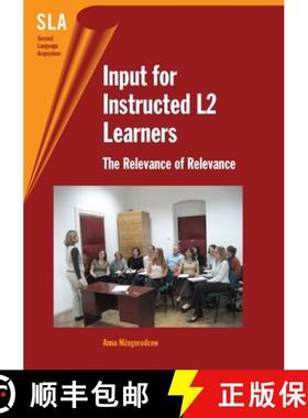 【3-4周达】Input for Instructed L2 Learners [9781853599385]