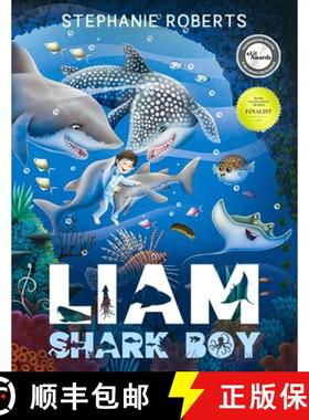 【3-4周达】Liam Shark Boy: Fantasy Adventure (Kids Illustrated Books, Children's Books Ages 4-8, Bedt... [9780648536383]