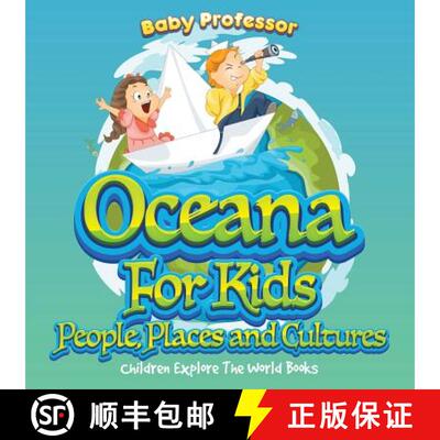 【3-4周达】Oceans For Kids: People, Places and Cultures - Children Explore The World Books [9781683056485]