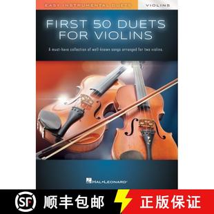 Violins 9798350106817 Instrumental Easy Two for Duets First 预订