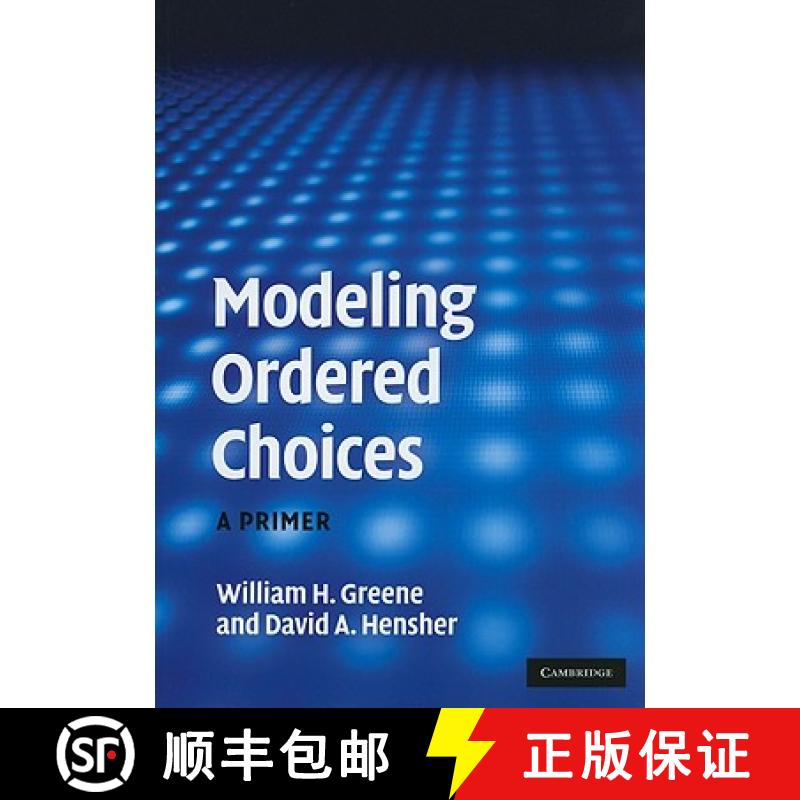 【3-4周达】Modeling Ordered Choices : A Primer [9780521142373]