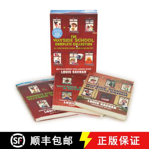 【3-4周达】The Wayside School Collection Box Set: Sideays Stories from Wayside School, Wayside School... [9780380791712]