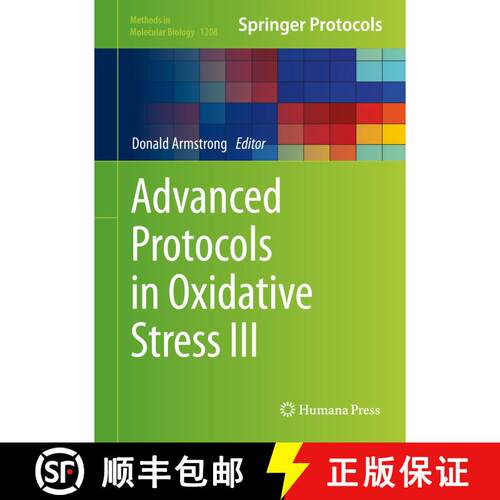 【3-4周达】精装 Advanced Protocols in Oxidative Stress III [9781493914401]