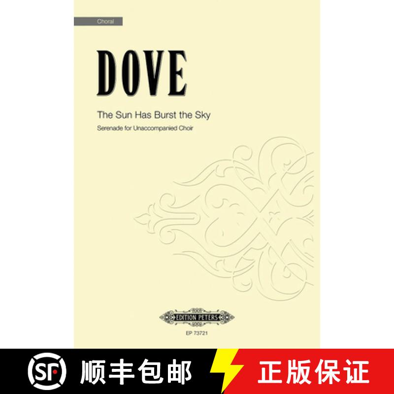 【3-4周达】The Sun Has Burst the Sky: Serenade for Unaccompanied Choir [9790577023885]