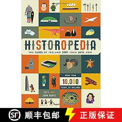 【3-4周达】Historopedia - The Story of Ireland From Then Until Now [9780717171132]
