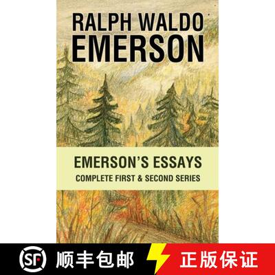 【3-4周达】Emersons Essays Complete First and Second Series: Complete First & Second Series [9789355225641]