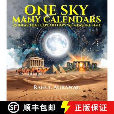 【3-4周达】One Sky Many Calendars : 25 Ideas That Explain How We Measure Time [9781764485029]