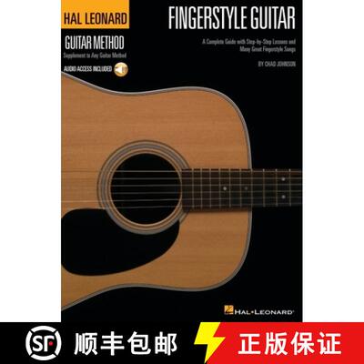 【3-4周达】Fingerstyle Guitar Method for Beginners Hal Leonard Guitar Method Book with Tablature Acou... [9780634099953]