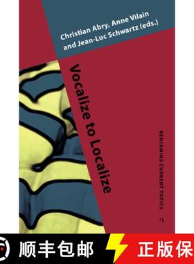 【3-4周达】Vocalize to Localize [9789027222435]