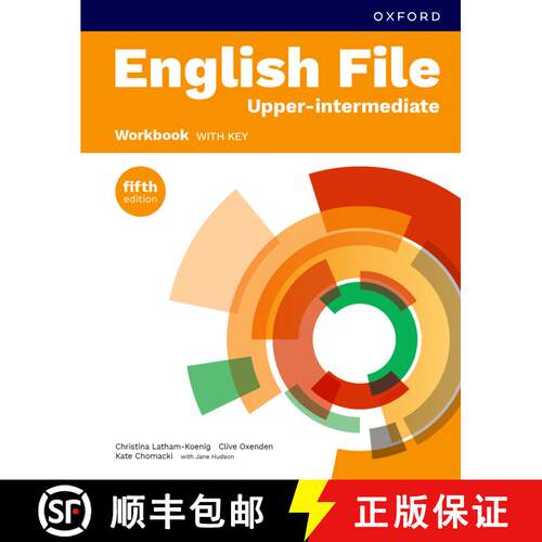 【3-4周达】English File fifth edition: Upper-intermediate: Workbook with key: Print Student Workbook ... [9780194145190]