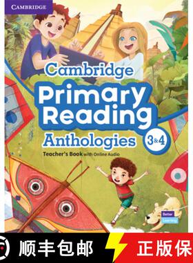 【3-4周达】Cambridge Primary Reading Anthologies L3 and L4 Teacher's Book with Online Audio [9781108861069]