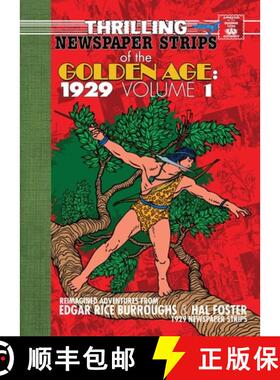 【3-4周达】Thrilling Newspaper Strips of the Golden Age, 1929 Volume 1 (Digest) [9781967199037]