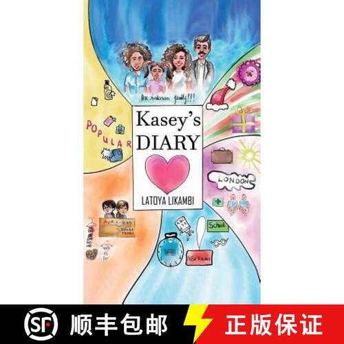 【3-4周达】精装 Kasey's Diary [9781913266011]