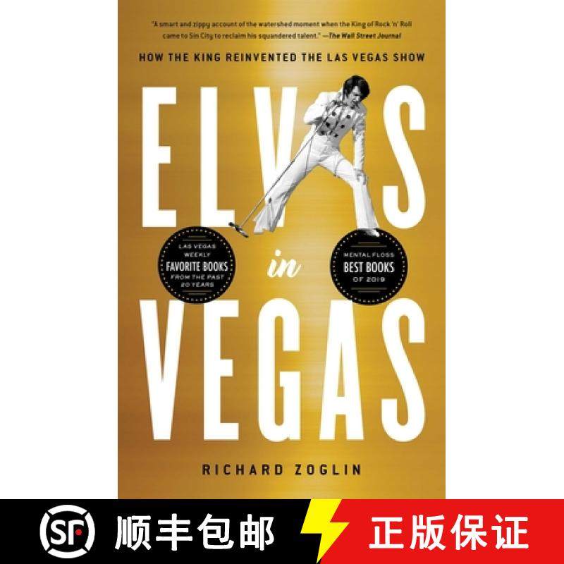 【3-4周达】Elvis in Vegas: How the King Reinvented the Las Vegas Show [9781501151200]