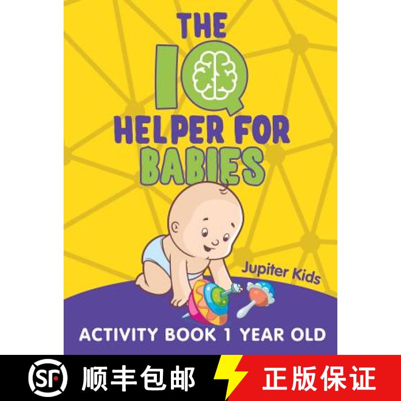 【3-4周达】The IQ Helper for Babies: Activity Book 1 Year Old [9781682602850]