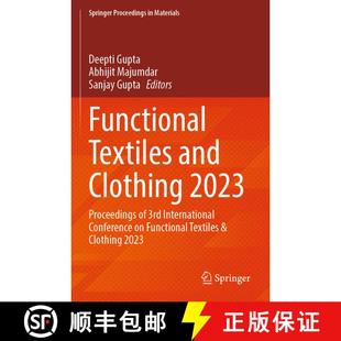 【3-4周达】Functional Textiles and Clothing 2023: Proceedings of 3rd International Conference on Func... [9789819999859]