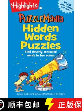 预订 Hidden Words Puzzles: Find cleverly concealed words in fun scenes [9781629798332]