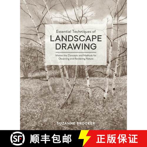 【3-4周达】精装 Essential Techniques of Landscape Drawing: Master the Concepts and Methods for Observ... [9780399580666]