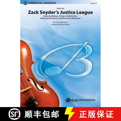 【3-4周达】Zack Snyder's Justice League: Featuring: Batman, a Duty to Fight / To See; At the Speed of... [9781470650995]