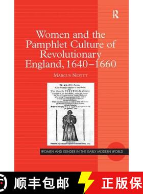 【3-4周达】Women and the Pamphlet Culture of Revolutionary England, 1640-1660 [9780754641155]