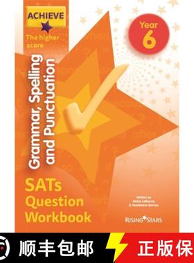【3-4周达】Achieve Grammar, Spelling and Punctuation SATs Question Workbook The Higher Score Year 6 [9781510442887]