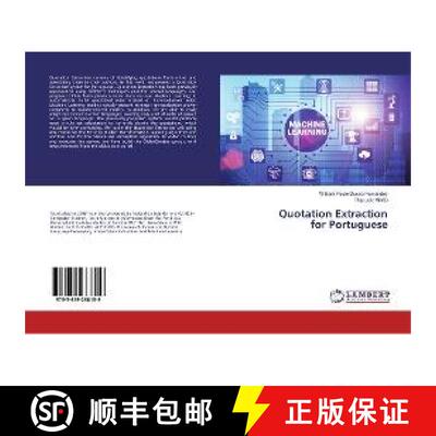 预订 Quotation Extraction for Portuguese [9783659288159]