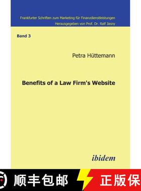 预订 Benefits of a law firm's website. [9783898215541]
