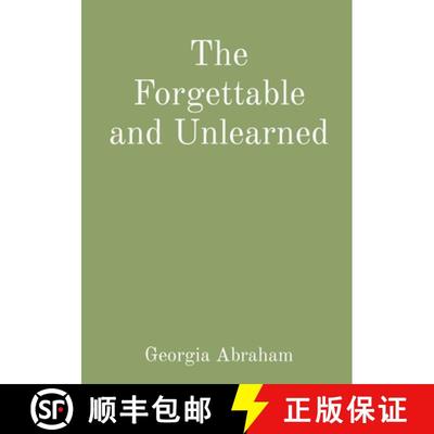【2-3周达】The Forgettable and Unlearned [9780473708795]