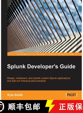预订 Splunk Developer's Guide [9781785285295]