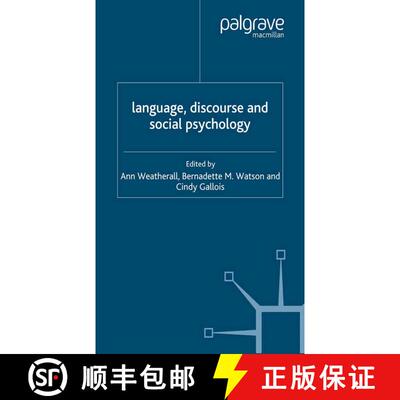 【3-4周达】Language, Discourse and Social Psychology [9781403995957]
