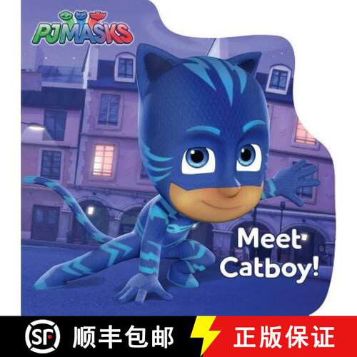 【3-4周达】Meet Catboy! (PJ Masks) [9781481488976]