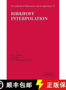 【3-4周达】Birkhoff Interpolation: - Birkhoff Interpolation [9780521104043]