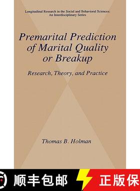 【3-4周达】Premarital Prediction of Marital Quality or Breakup : Research, Theory, and Practice [9780306463266]