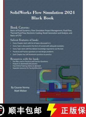 预订 SolidWorks Flow Simulation 2024 Black Book [9781774591314]