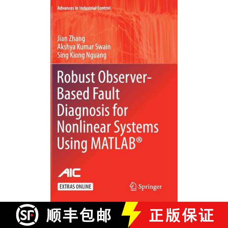 【3-4周达】Robust Observer-Based Fault Diagnosis for Nonlinear Systems Using MATLAB (R) [9783319323237]