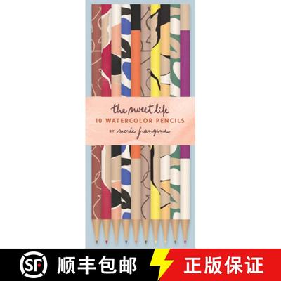 【3-4周达】Sweet Life Watercolor Pencils [9781797219820]