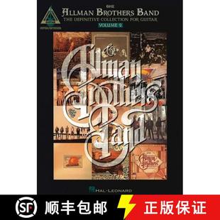 【3-4周达】Allman Bros: Definitive Volume 2: Ultimate Guitar Collection Akknab Britgers Band [9780793535088]