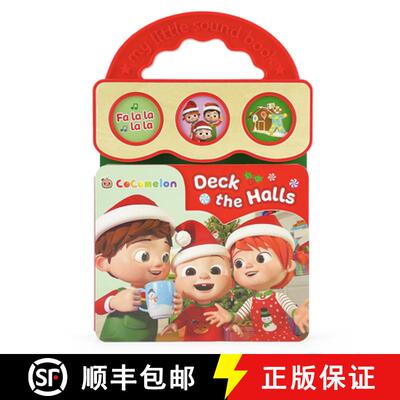 【3-4周达】精装 Cocomelon Deck the Halls [9781646386215]