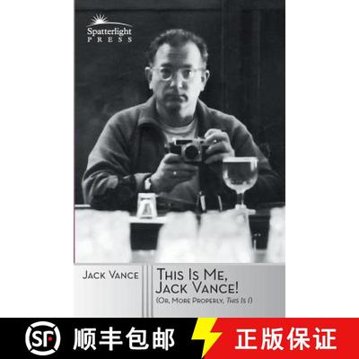 【3-4周达】This Is Me, Jack Vance!: (Or, More Properly, This Is I) [9781619471214]