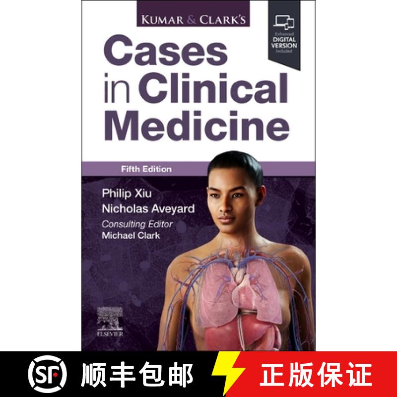 【2-3周达】Kumar & Clark's Cases in Clinical Medicine [9780443261893]