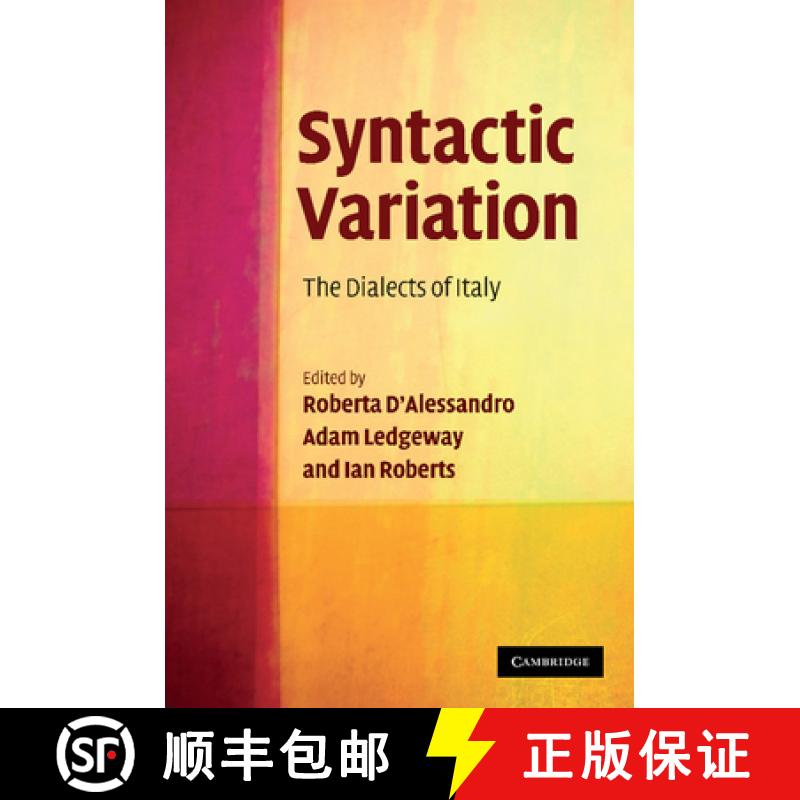 【3-4周达】Syntactic Variation: The Dialects of Italy [9781107404878]