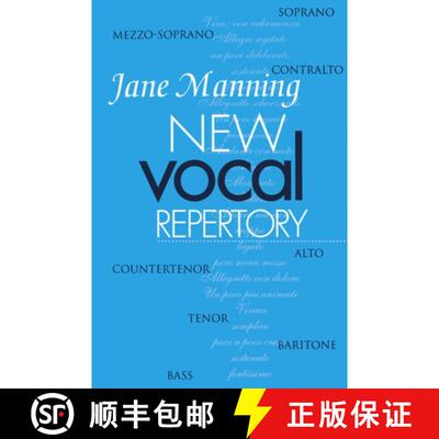 【3-4周达】New Vocal Repertory: An Introduction [9780198164135]