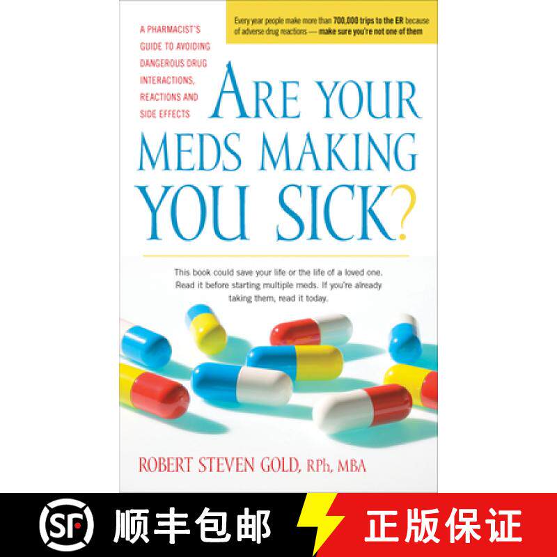 【3-4周达】Are Your Meds Making You Sick?: A Pharmacist's Guide to Avoiding Dangerous Drug Interactio... [9780897935708]