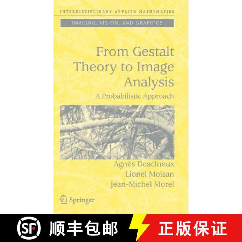 【3-4周达】From Gestalt Theory to Image Analysis : A Probabilistic Approach [9780387726359]
