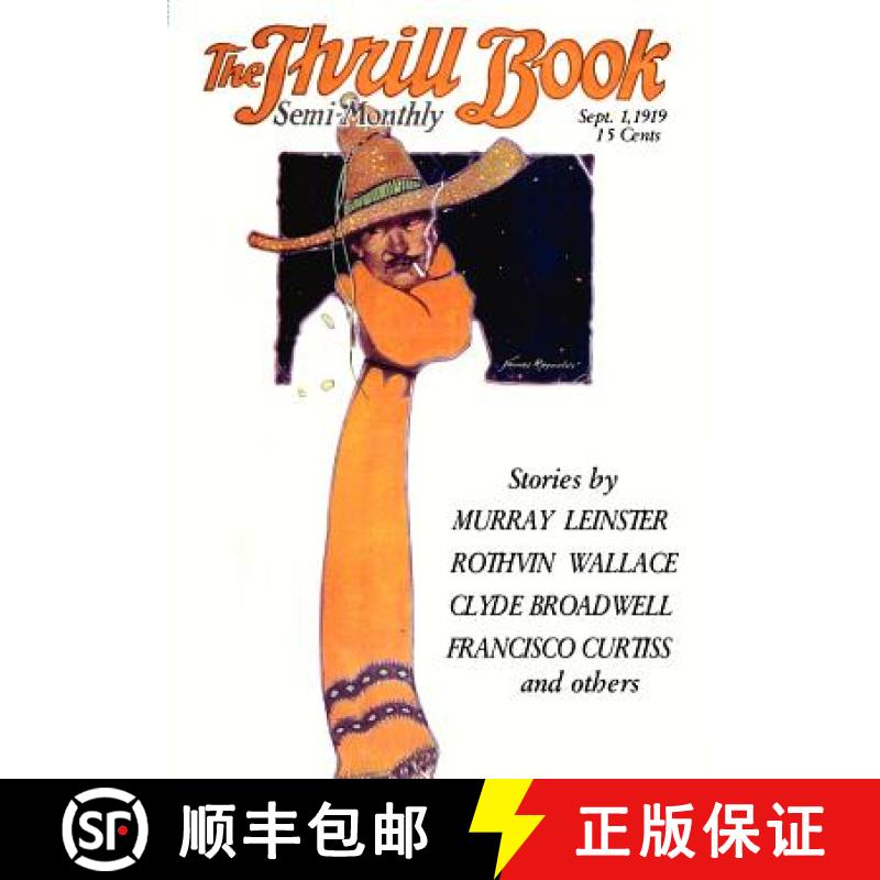 【2-3周达】Thrill Book (Vol. 2, No. 5): The Thrill Book (Sept. 1, 1919) [9781592241989]
