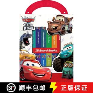 【3-4周达】Disney Pixar Cars On The Road My First Library Box Set [9781503771543]