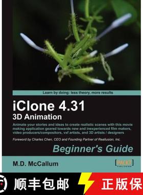 预订 Iclone 4.31 3D Animation Beginner's Guide [9781849691789]